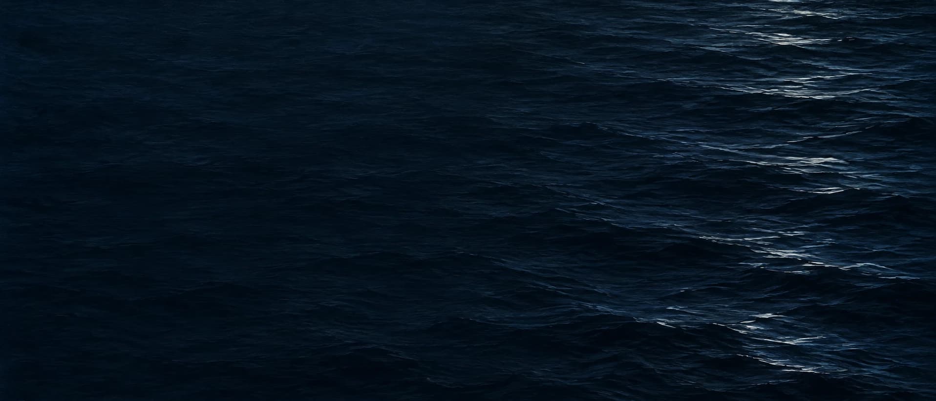 Dark water with moonlight on the surface